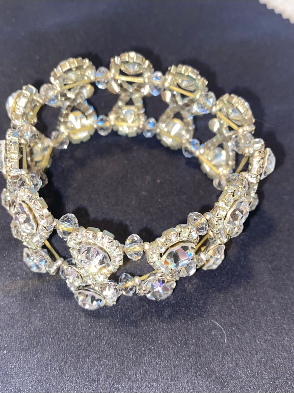 Stretch Rhinestone Bracelet - Picture 3 of 3